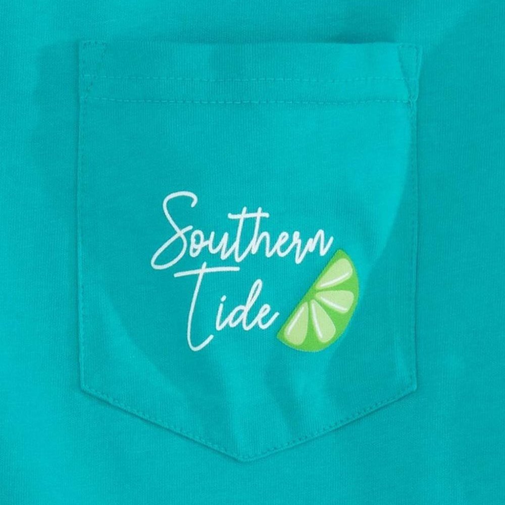 3 for 30 ~ Southern Tide Gulf Stream 'Drink in My Hand' Tee - Women M